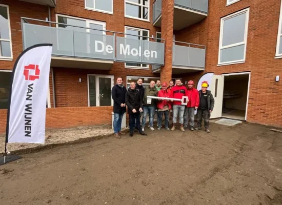 Oplevering nieuwbouw Apeldoorn
